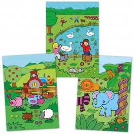 WATER MAGIC - CARTE DE COLORAT ANIMĂLUȚE