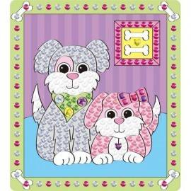 SENSATIONAL SQUINS: SET 2 TABLOURI CU CĂȚELUȘI