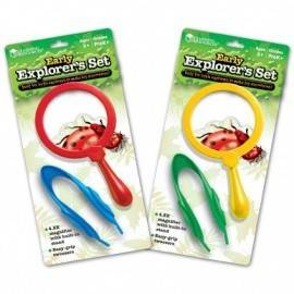 SET DE EXPLORAT GALBEN ȘI VERDE