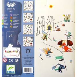 160 ABȚIBILDURI - CAVALERI ȘI DRAGONI