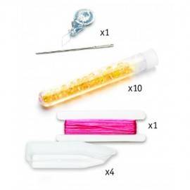 SET DE CONFECȚIONAT BIJUTERII DIN MĂRGELE / FLOWERS HARMONY