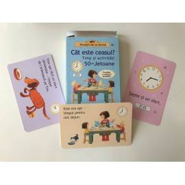 CÂT ESTE CEASUL? TIMP ȘI ACTIVITĂȚI - 50 DE JETOANE