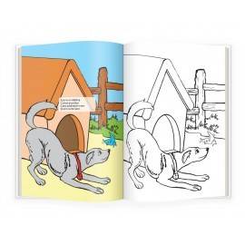 PRIMA MEA CARTE DE COLORAT - CÂINELE ȘI PRIETENII SĂI