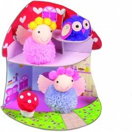 SET CREATIV - FAIRY POMPOM HOUSE