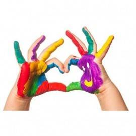 VOPSEA PENTRU PICTURĂ CU DEGETELE