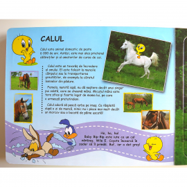 BABY LOONEY TUNES. CARTEA MEA CU PUZZLE-URI, ANIMALE LA FERMĂ.