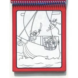 CARNET DE COLORAT APĂ MAGICĂ - AVENTURI