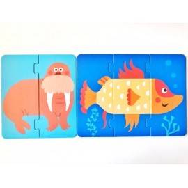 FORME ȘI CULORI. JOC MAXI-MEMO