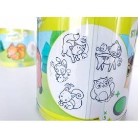 SET CREATIV STAMPO BABY ANIMALE - ȘTAMPILE 18 LUNI+