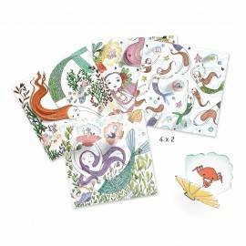 PLANȘE DESEN - DESENEAZĂ ȘI DESCOPERĂ - SIRENE