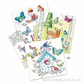 PLANȘE DESEN - DESENEAZĂ ȘI DESCOPERĂ - DOMNIȚA FLUTURAȘ