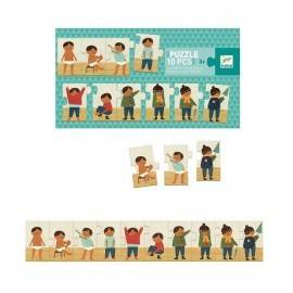 PUZZLE - MĂ ÎMBRAC SINGUR