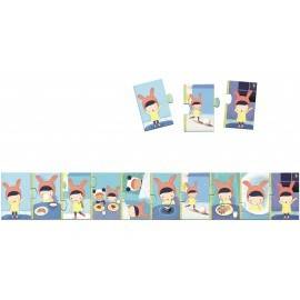 PUZZLE TRIO - ACTIVITĂȚI DE PESTE ZI