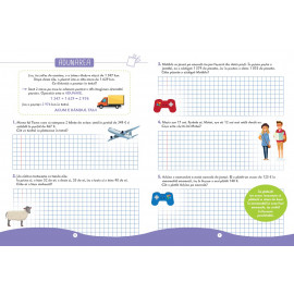 PROBLEME DE MATE PENTRU MICI GENII - CLASA A II-A