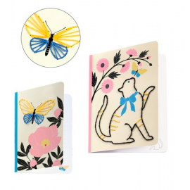 AGENDĂ ȘI CARNEȚEL CU BRODERIE - SET DIY DJECO