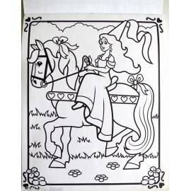 CARNET DE COLORAT "MAGICOLOR" - BALERINE ȘI ZÂNE