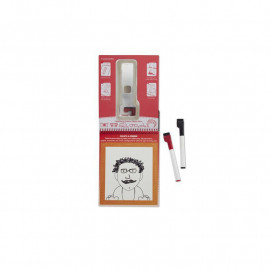 CARNET REUTILIZABIL CU ACTIVITĂȚI ȘI JOCURI - SPIONAJ