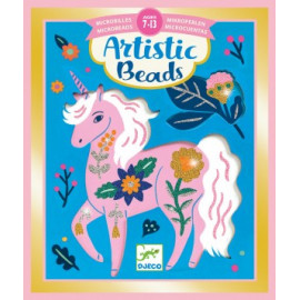 SET CREATIV CU MĂRGELE - ANIMALE ȘI FLORI