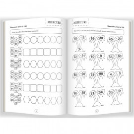 ADUNĂRI ȘI SCĂDERI PÂNĂ LA 100 - CLASA I