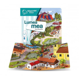 RĂSPUNDEL  ISTEȚEL -  CARTE INTERACTIVĂ LUMEA MEA