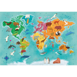PUZZLE ANIMALE DIN LUME -250 PIESE
