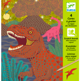 JOC CREATIV DE RĂZUIT - DINOZAURI