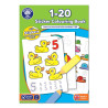 Carte de colorat cu activitati in limba engleza si abtibilduri 1 - 20
