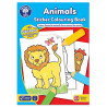 Carte de colorat cu activitati in limba engleza si abtibilduri Animale ANIMALS