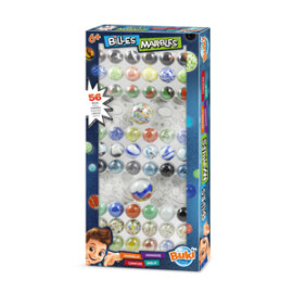 Cutie cu 56 bile colorate
