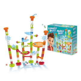 Joc de constructie - labirint cu bile - 80 piese