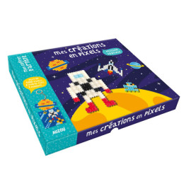 Set creativ cu pixeli, Mozaic misiune spațială