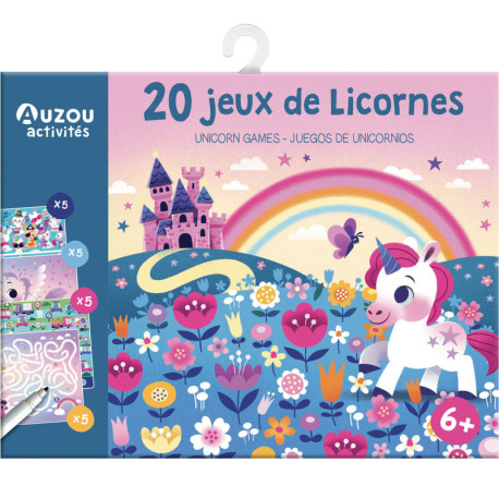 Colecție 20 de mini jocuri cu unicorni