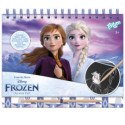 Set creativ de razuit si colorat Disney Frozen