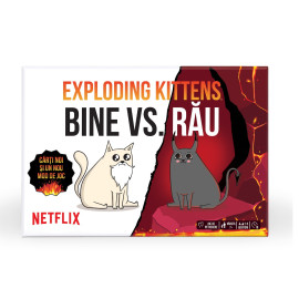 Joc de societate Exploding Kittens: BINE vs RAU