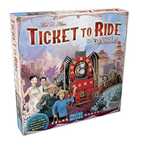 TICKET TO RIDE MAP COLLECTION ASIA