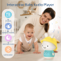 Alilo Baby Bunny - Iepuras interactiv cu povesti si cantece, albastru, RO/EN