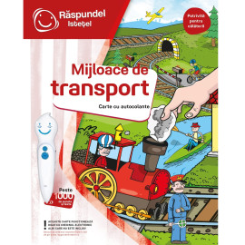 Raspundel Istetel, Carte cu autocolante, Mijloace de transport