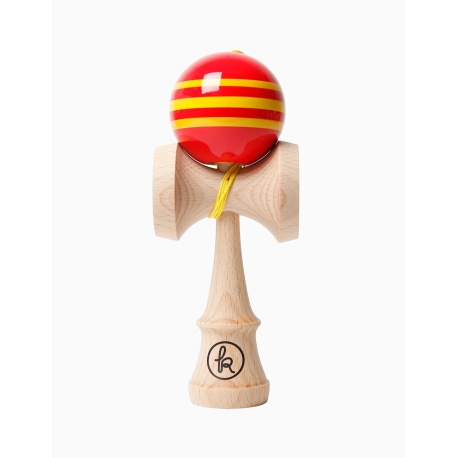 Kendama Play One, Triple Stripes, Glossy, Red Dragon