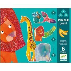 PUZZLE GIGANT ELVIS SI PRIETENII