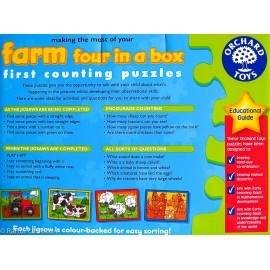 SET 4 PUZZLE DE NUMARAT - LA FERMA