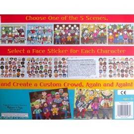 ABȚIBILDURI REUTILIZABILE - PERSONAJE HAIOASE