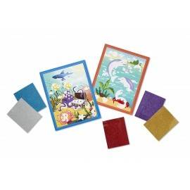 SET DE CREAȚIE CU SCLIPICI - ÎN ADÂNCURI