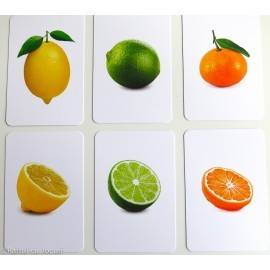 FRUCTE EXOTICE - VOCABULAR MONTESSORI